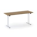 Skládací konferenční stůl FOLDING, 180x80 cm, ořech