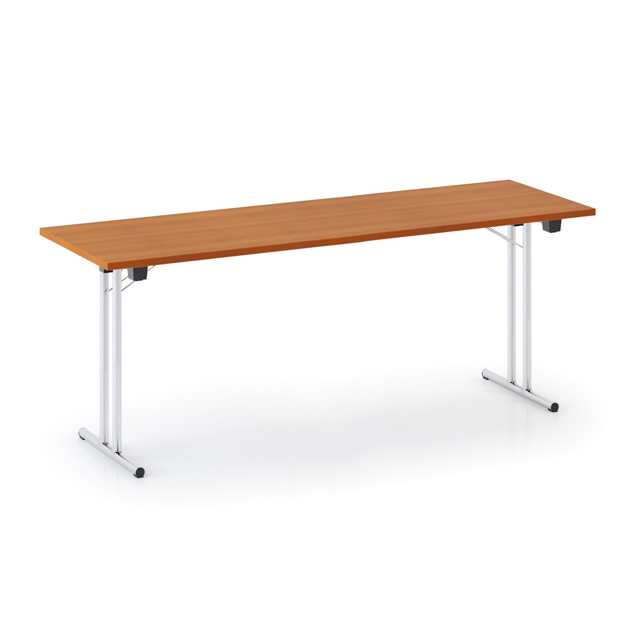 Skládací konferenční stůl FOLDING, 180x80 cm, třešeň