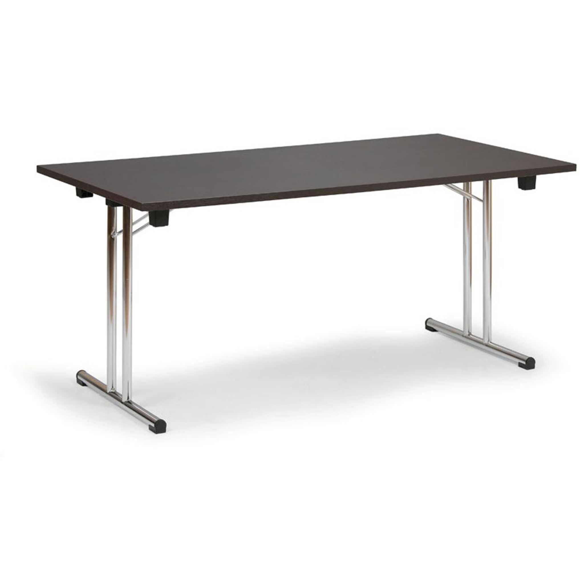 Skladací konferenčný stôl FOLD, 160x80 cm, wenge
