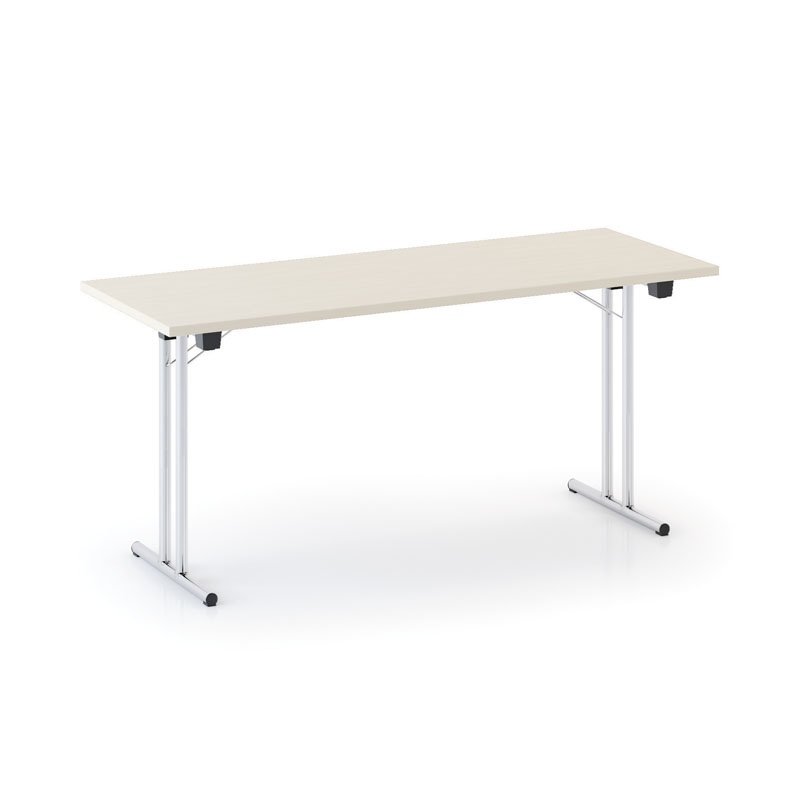 Fotografia produktu: Skladací konferenčný stôl FOLDING, 160x80 cm, breza