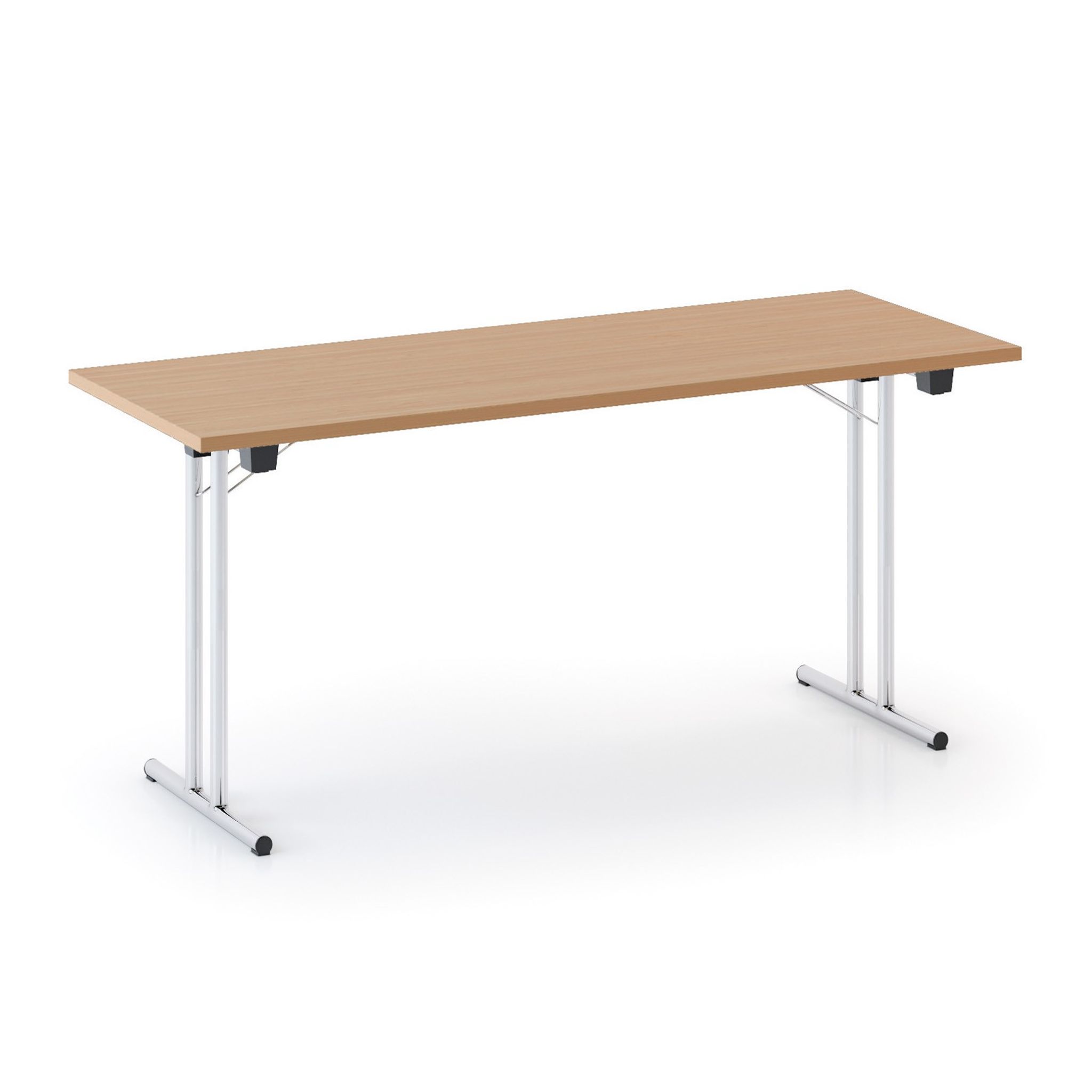 Skladací konferenčný stôl FOLDING, 160x80 cm, buk