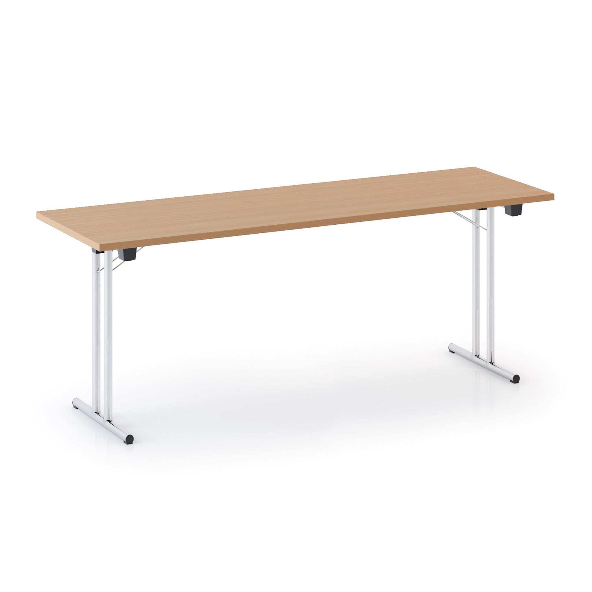 Skladací konferenčný stôl FOLDING, 180x80 cm, buk