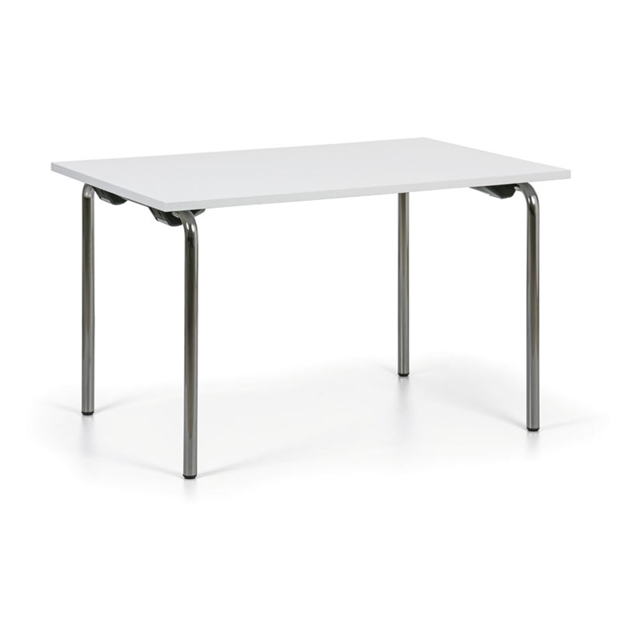 Skladací stôl SPOT, 120x80 cm, biela
