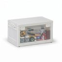 Skládací úložný regálový box L 37 l, 459x320x250 mm, bílý