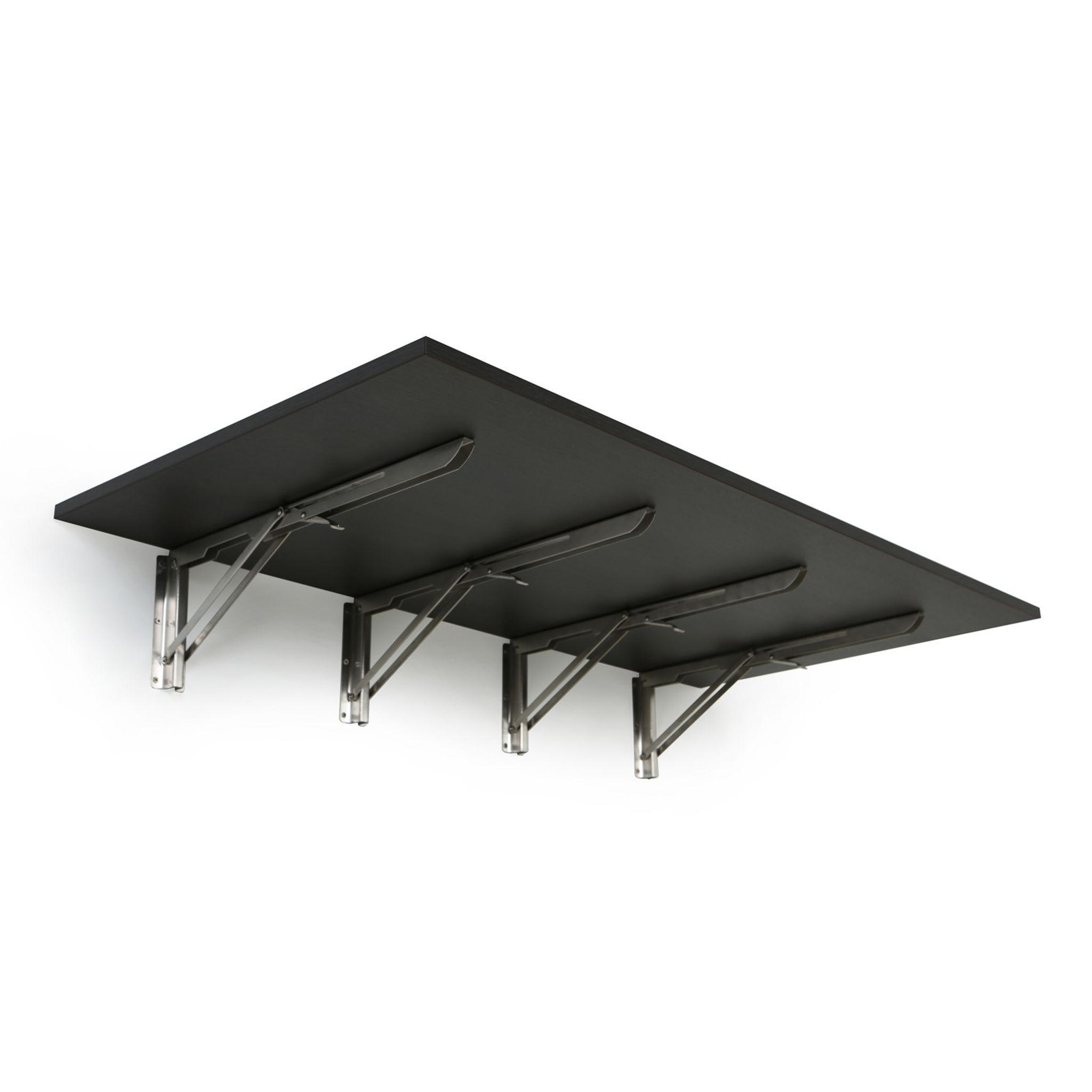 Sklápěcí stůl na zeď, 120x60 cm, nosnost 60 kg, wenge