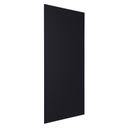 Sklenená magnetická tabuľa na stenu, 780 x 480 mm, čierna