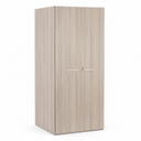 Skriňa s otočným regálom na šanóny, 5 poschodí, uzamykateľná, dub prírodný