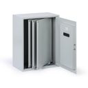 Skříňka na klíče s elektronickým zámkem, 756 x 584 x 330 mm