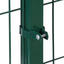 Sloupek pro 3D panely, výška 2.3 m, profil 5 x 5 cm, vč. 4 úchytů