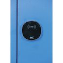 Snížená šatní skříňka S1, 2 oddíly, 1500 x 600 x 500 mm, demont, RFID zámek, červené dveře