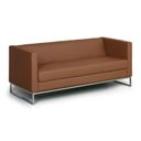 Sofa CUBE, 3 Plätze, braun