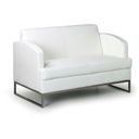Sofa MARYL, 2 Sitzflächen, weiß
