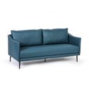 Sofa PATTY, 3-miejscowa, niebieski
