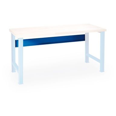 Spojovací lišta k pracovním stolům do dílny GD, 1700 mm, modrá