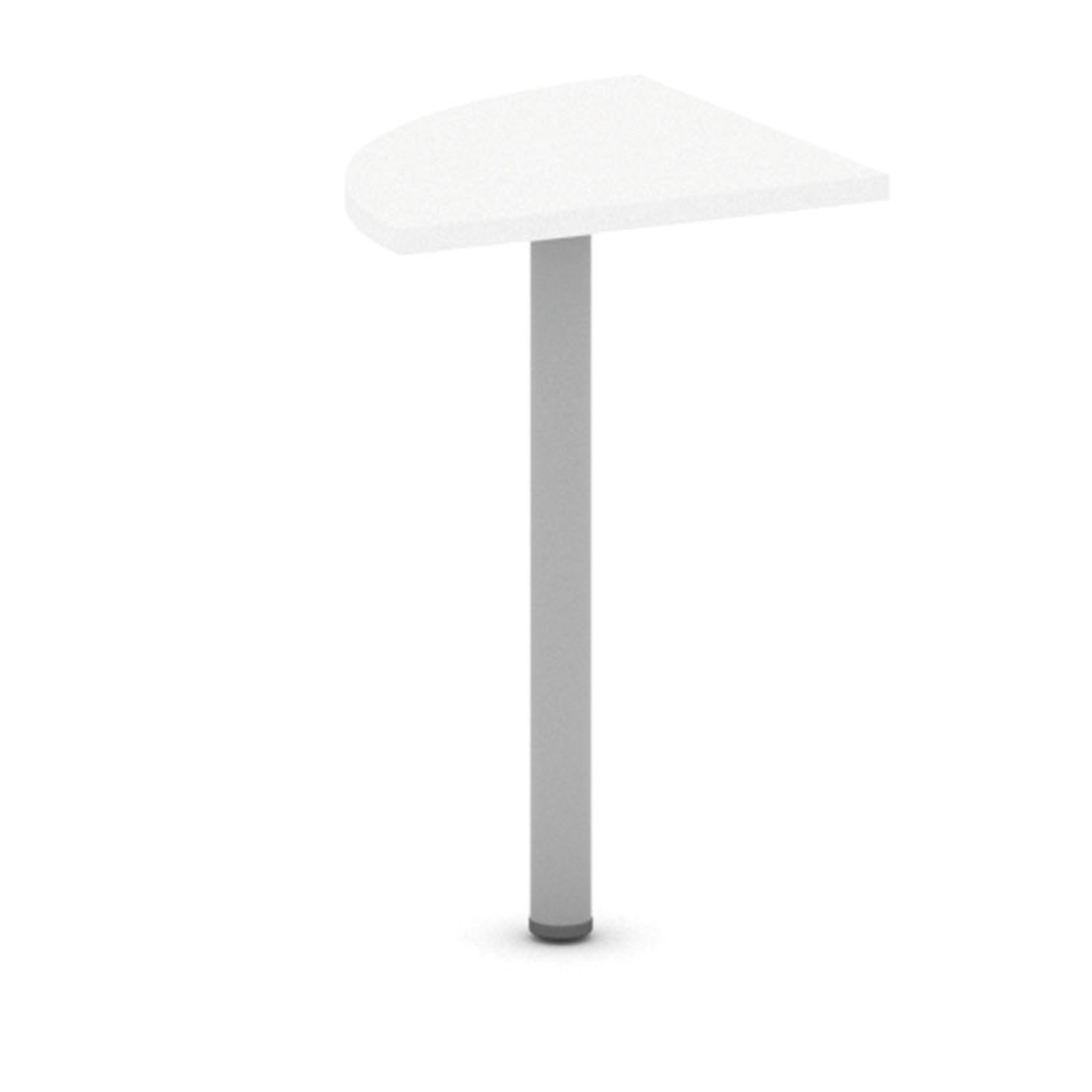 Spojovací stolek MIRELLI, 800 x 800 x 750 mm, bílá