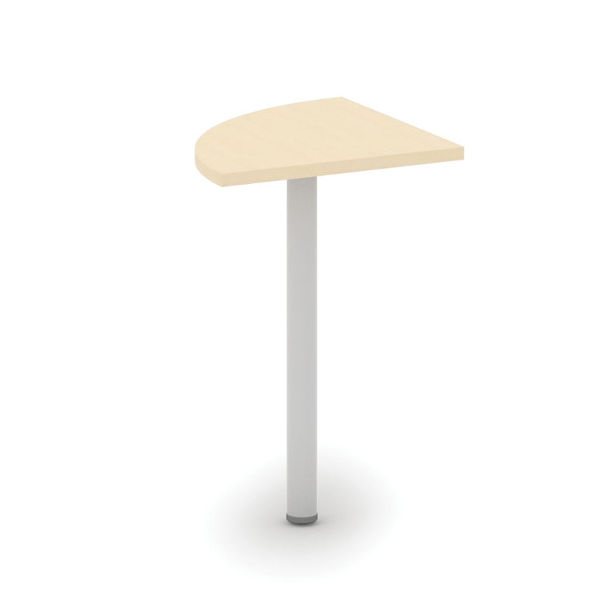 Spojovací stolek MIRELLI, 800 x 800 x 750 mm, bříza