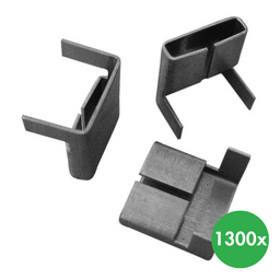 Spona pre oceľovú pásku, typ R 20 mm, 1300ks