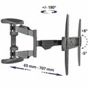 Stabilny uchwyt obrotowy na telewizor 32" - 55"