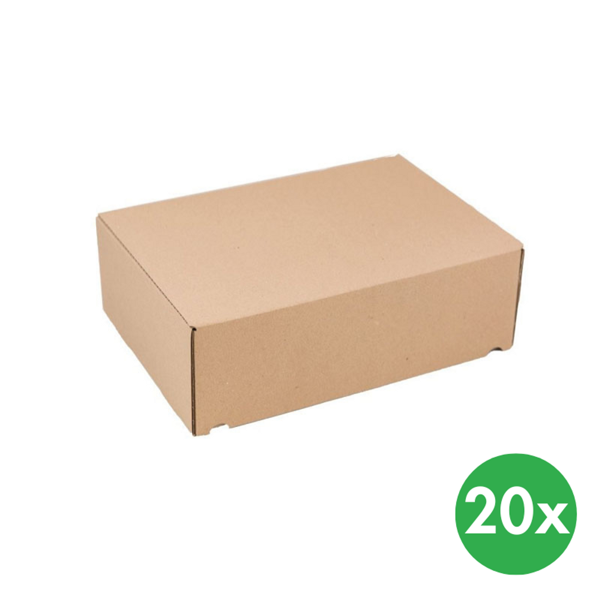 Standardisierte Schachteln für Druckschriften A4, 305 x 215 x 100 mm, 20 Stk.