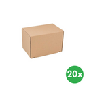 Standardisierte Schachteln für Druckschriften A5, 220 x 150 x 150 mm, 20 Stk.