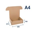 Standardizované krabice na tiskoviny A4, 305 x 215 x 100 mm, 20 ks