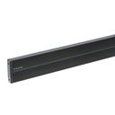 Steckdosenleiste, 1500 mm, Aufputz, schwarz Steckdosenleiste, 1500 mm, Aufputz, schwarz