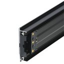Steckdosenleiste, 1500 mm, Einbau, schwarz