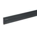 Steckdosenleiste, 1500 mm, Einbau, schwarz