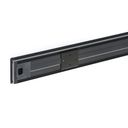 Steckdosenleiste, 1500 mm, Einbau, schwarz
