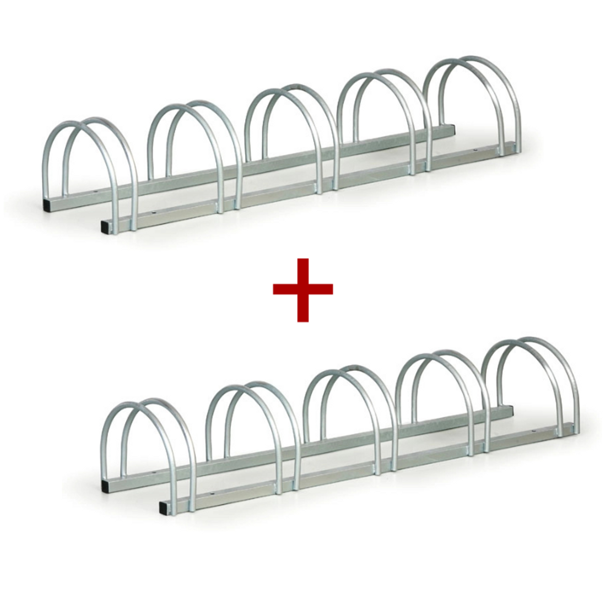 Stojan na bicykle 1+1 ZADARMO, 5 státí