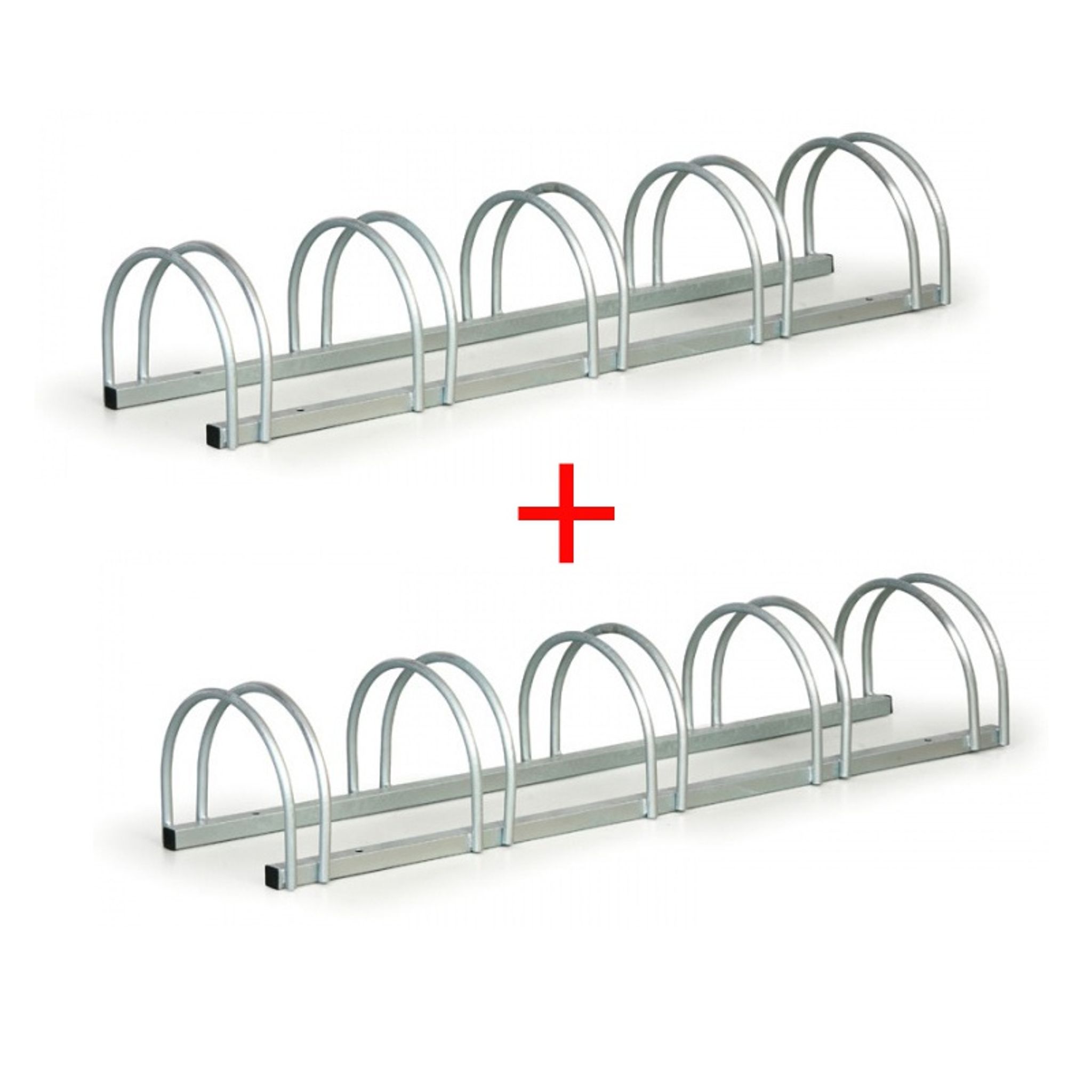 Stojan na jízdní kola 1+1 ZDARMA, 5 stání