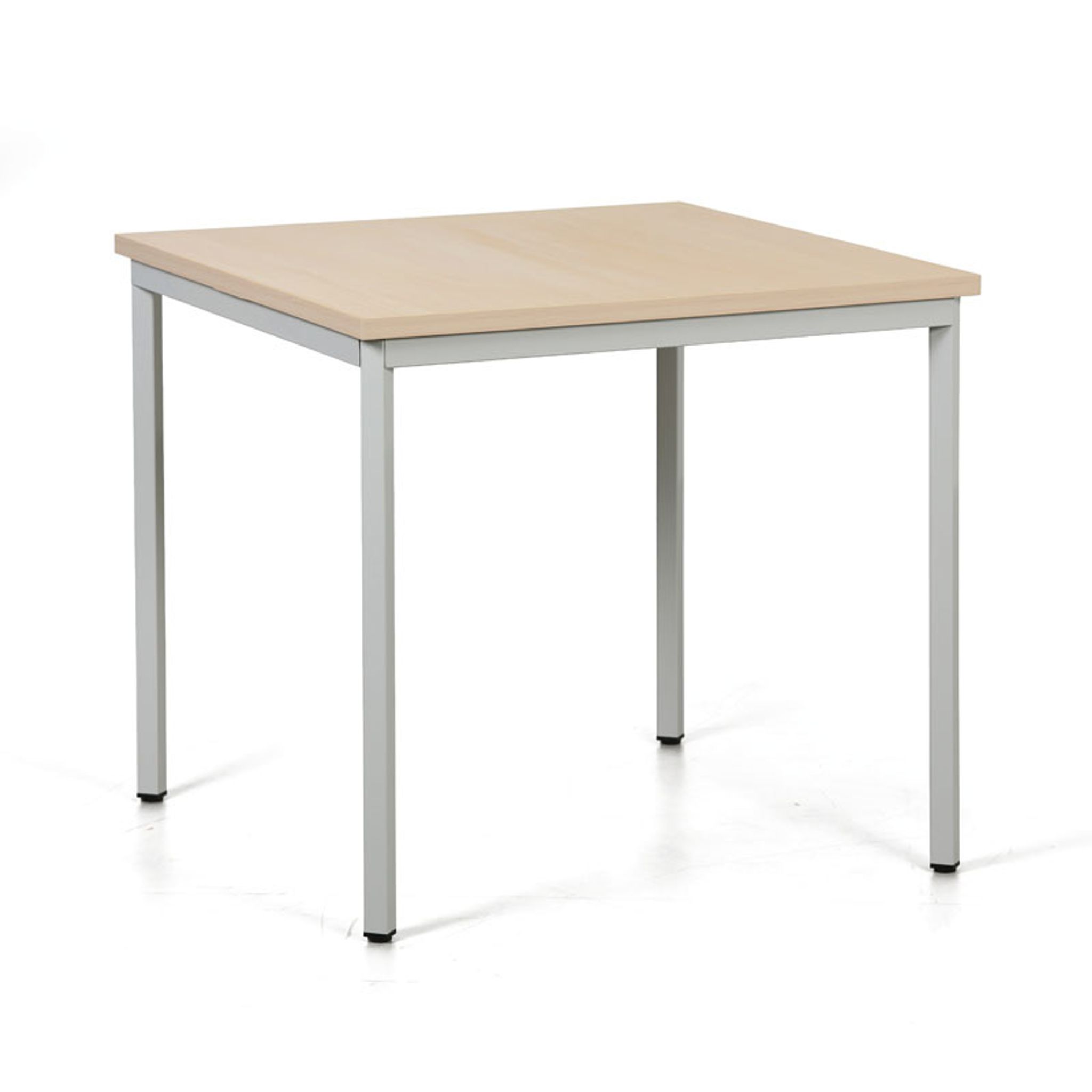 Stół do jadalni TRIVIA, 800 x 800 mm, szara konstrukcja