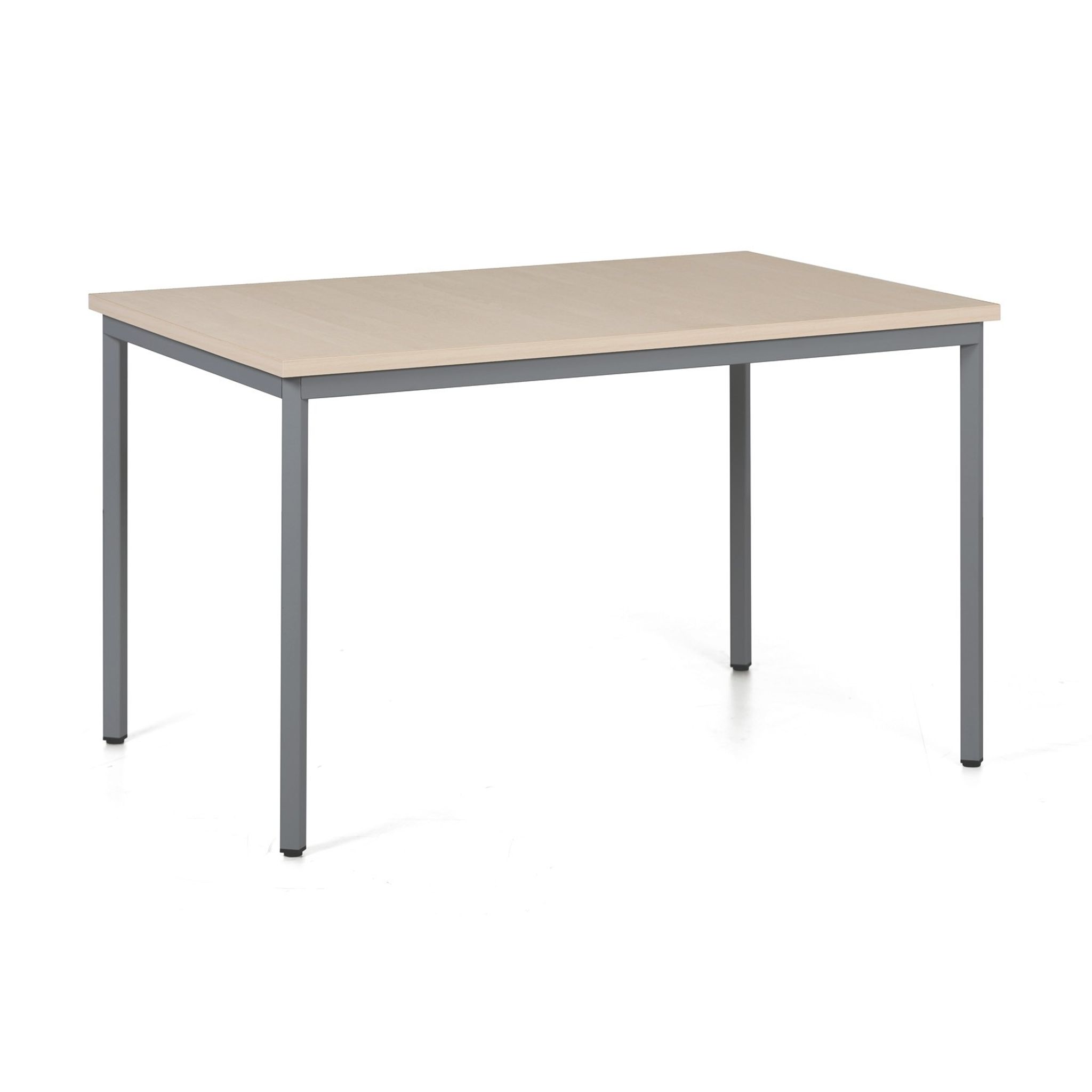 Stół do jadalni TRIVIA, ciemnoszara konstrukcja, 1200 x 800 mm