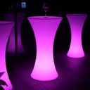 Stół z oświetleniem LED, 116x40 cm