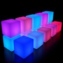 Stół z oświetleniem LED, 48x120x66 cm