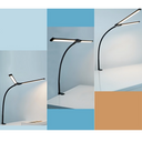 Stolná LED lampa BRILIA, svorka