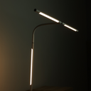Stolná LED lampa NOX s RGBW efektmi, základňa, diaľkový ovládač