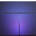 Stolná LED lampa NOX s RGBW efektmi, základňa, diaľkový ovládač