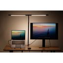 Stolná LED lampa NOX, svorka, diaľkové ovládanie