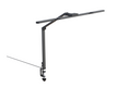 Stolní LED lampa CLARIO, svěrka, dálkový ovladač