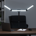 Stolní LED lampa CLARIO, svěrka, dálkový ovladač
