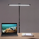 Stolní LED lampa LUCIO, svěrka, dálkový ovladač
