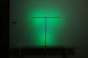 Stolní LED lampa NOX s RGBW efekty, svěrka, dálkový ovladač
