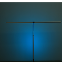 Stolní LED lampa NOX s RGBW efekty, základna, dálkový ovladač