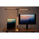 Stolní LED lampa NOX, svěrka, dálkový ovladač