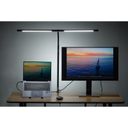 Stolní LED lampa NOX, svěrka, dálkový ovladač
