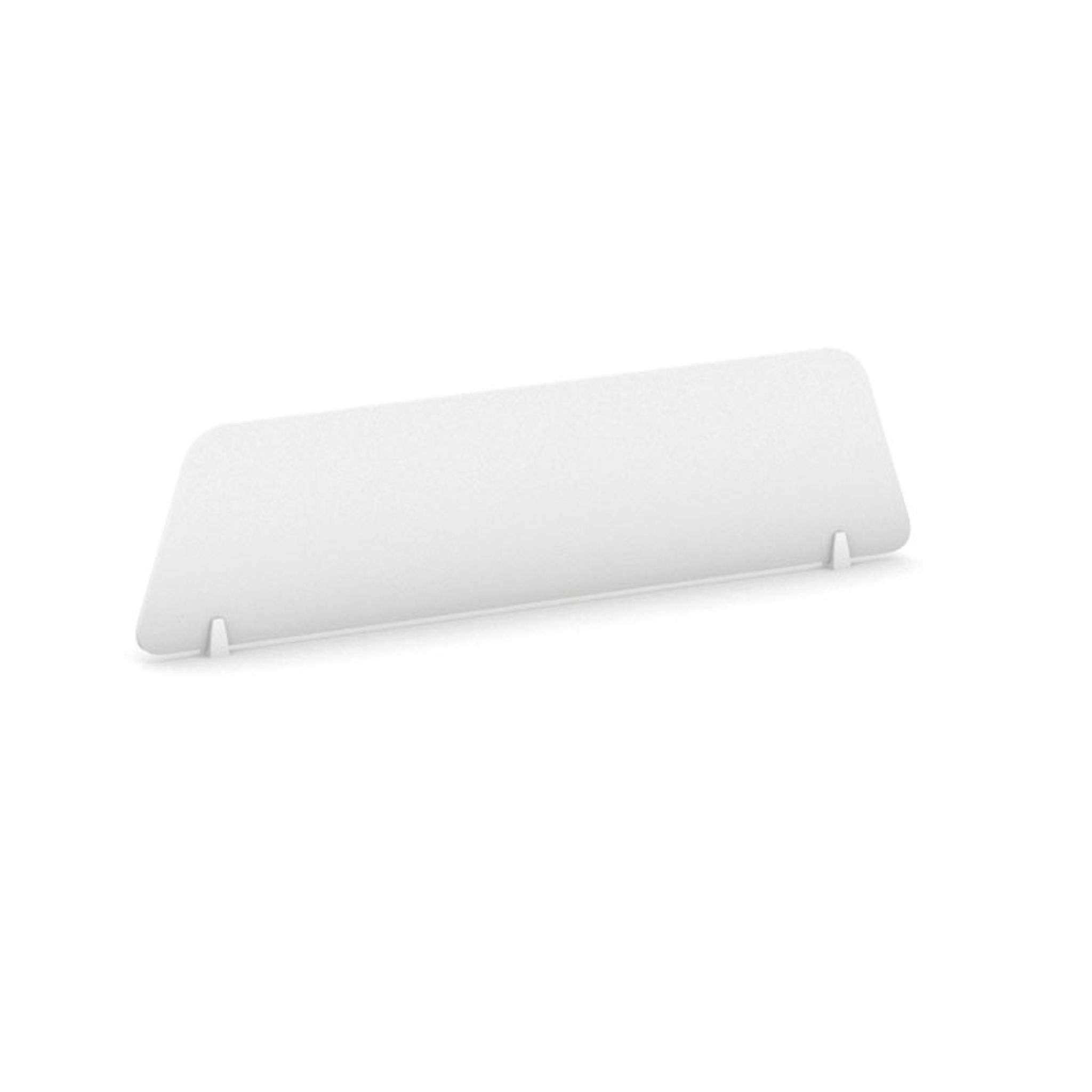 Stolní paravan MIRELLI, 1200 x 300 mm, bílá