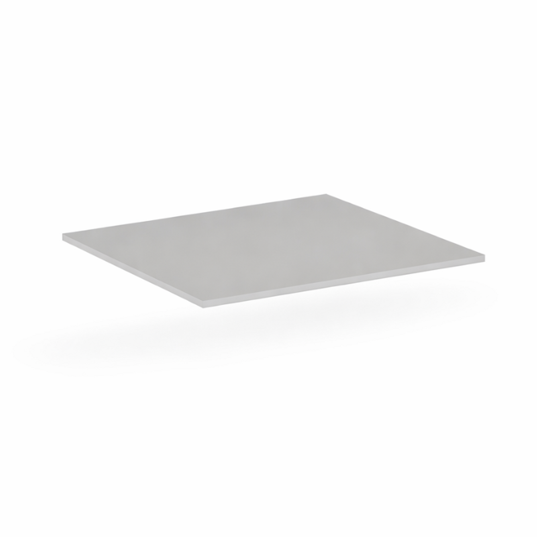 Stolová deska 800 x 800 x 18 mm, šedá