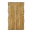 Stolová deska dub masiv, 2000 x 1000 x 40 mm, nepravidelná hrana