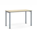 Stolová podnož SQUARE, 1200 x 600 x 725 mm, sivostrieborná